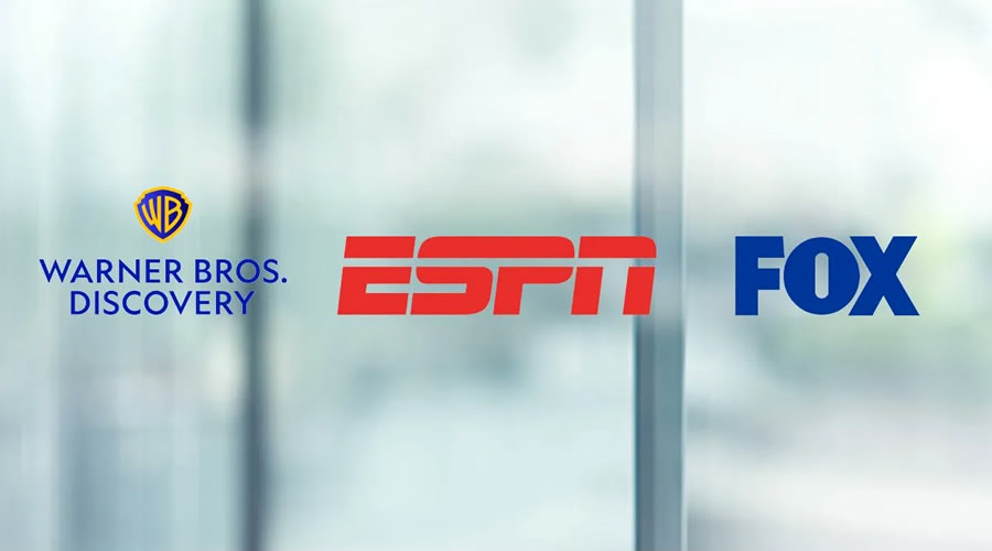 ESPN, Warner Bros y Fox anuncian lanzamiento de plataforma de transmisión de deportes online
